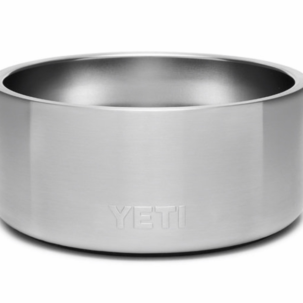 YETI BOOMER 4 DOG BOWL - STAINLESS STEEL